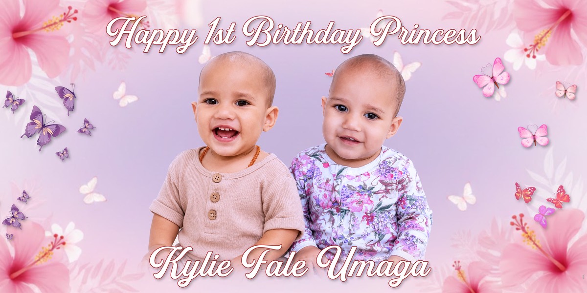 Wall Hanging Banners design example – Birthday