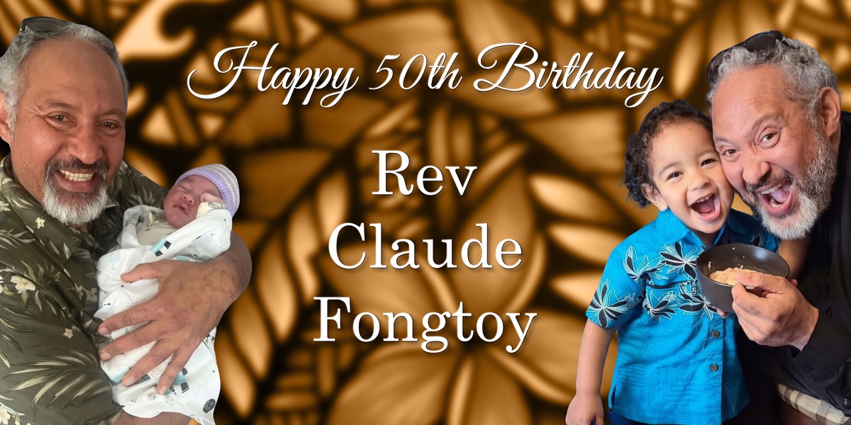 Wall Hanging Banners design example – 50th Birthday