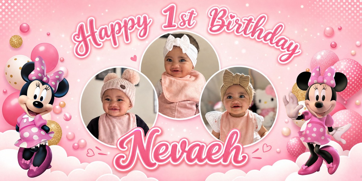 Wall Hanging Banners design example – Birthday