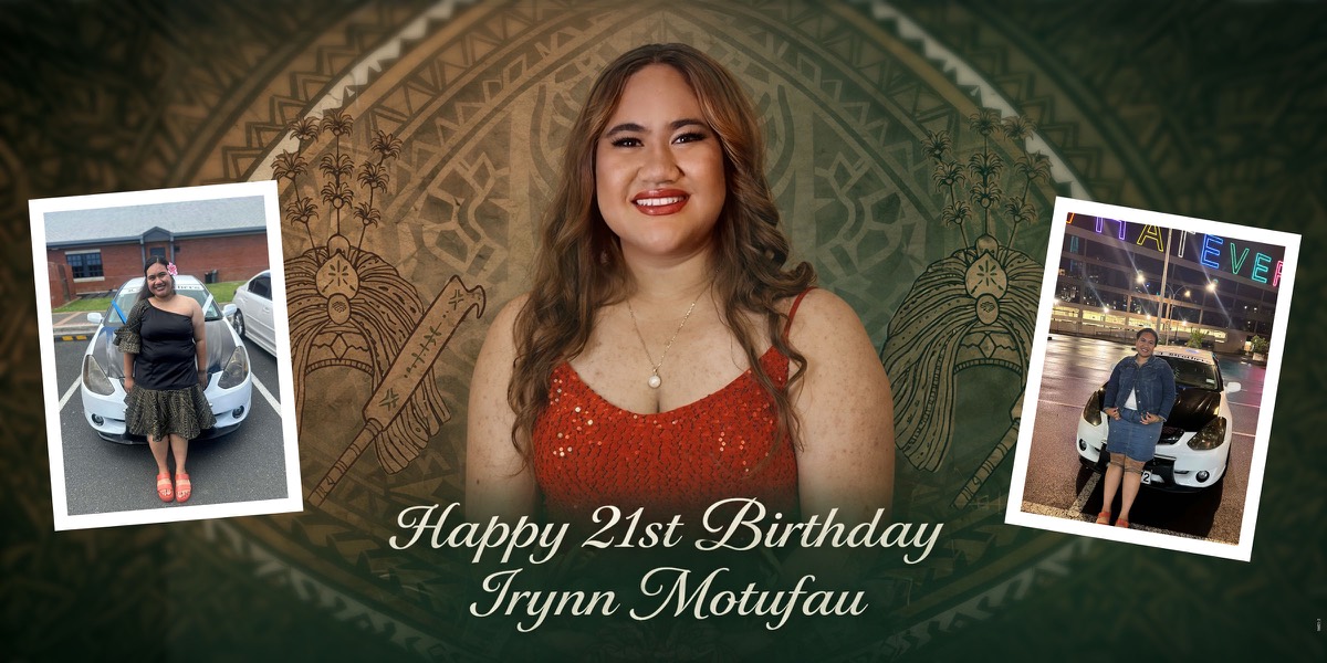 Wall Hanging Banners design example – 21st Birthday