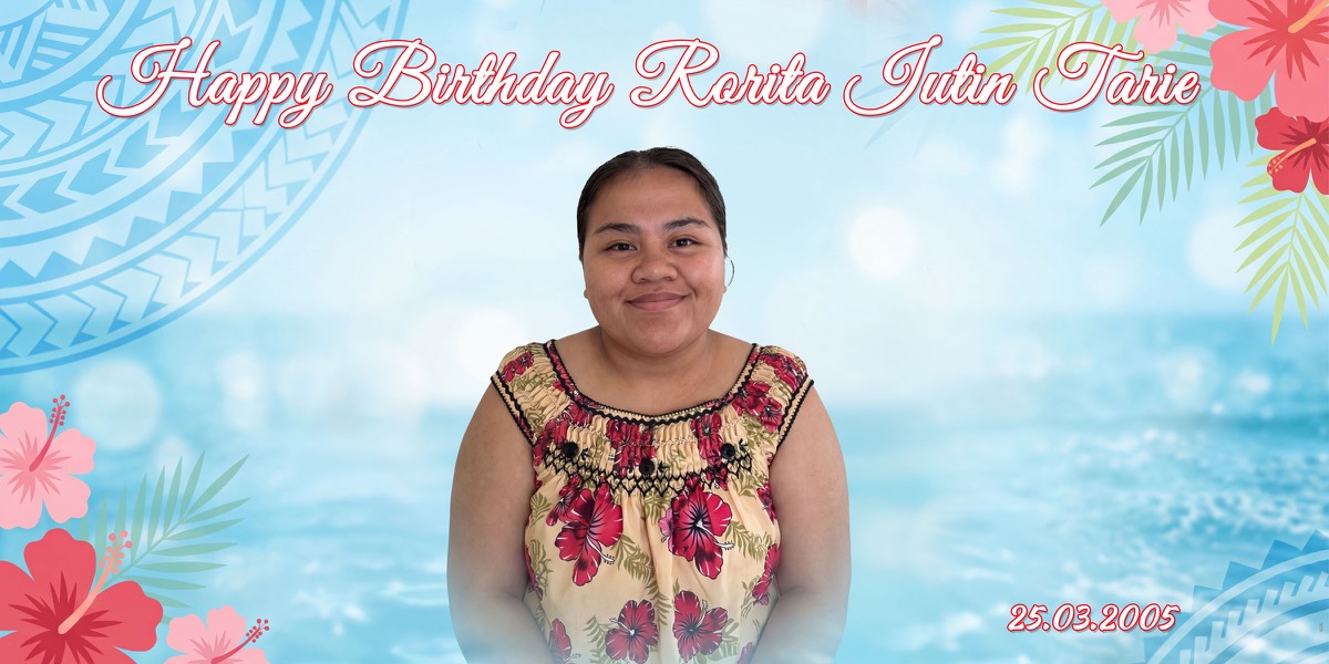 Wall Hanging Banners design example – Birthday