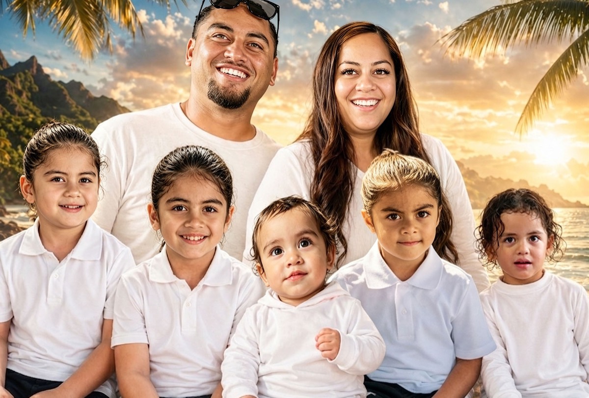 Canvas design example – Family Portrait