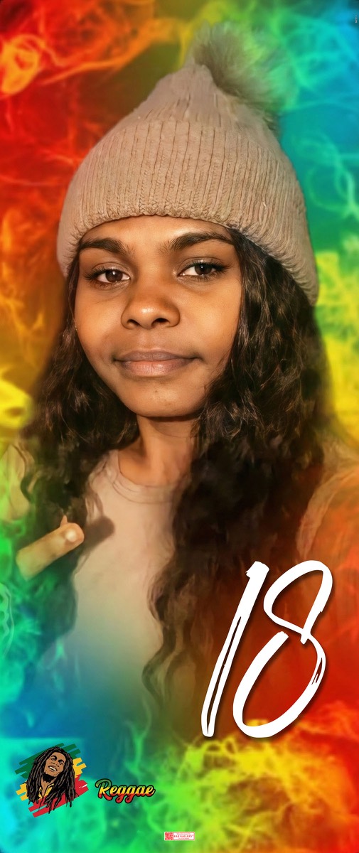 Roll Up Banner design example – 18th Birthday