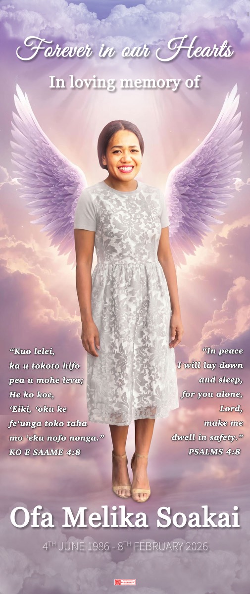 Roll Up Banner design example – Memorial