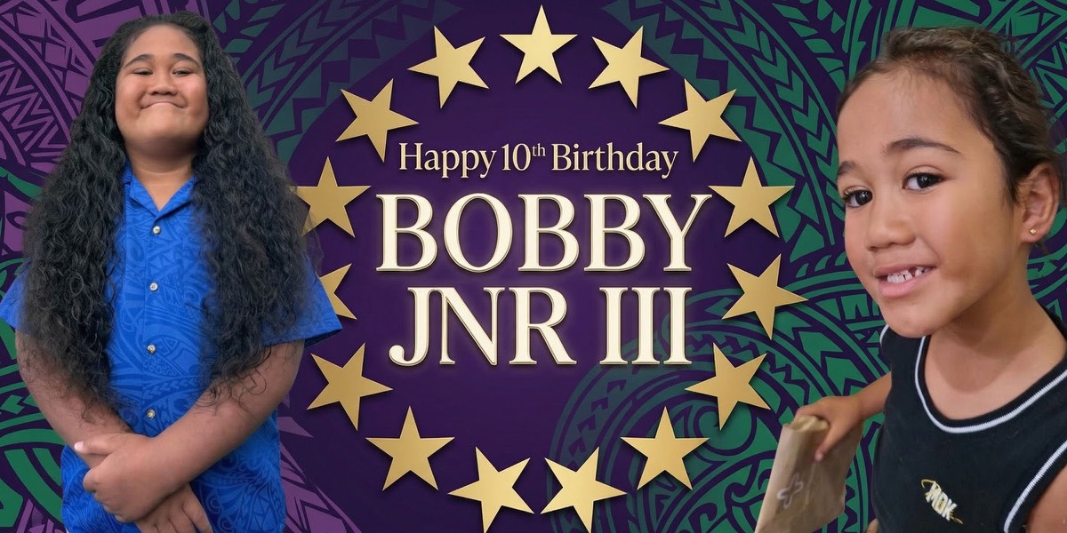 Wall Hanging Banners design example – Birthday