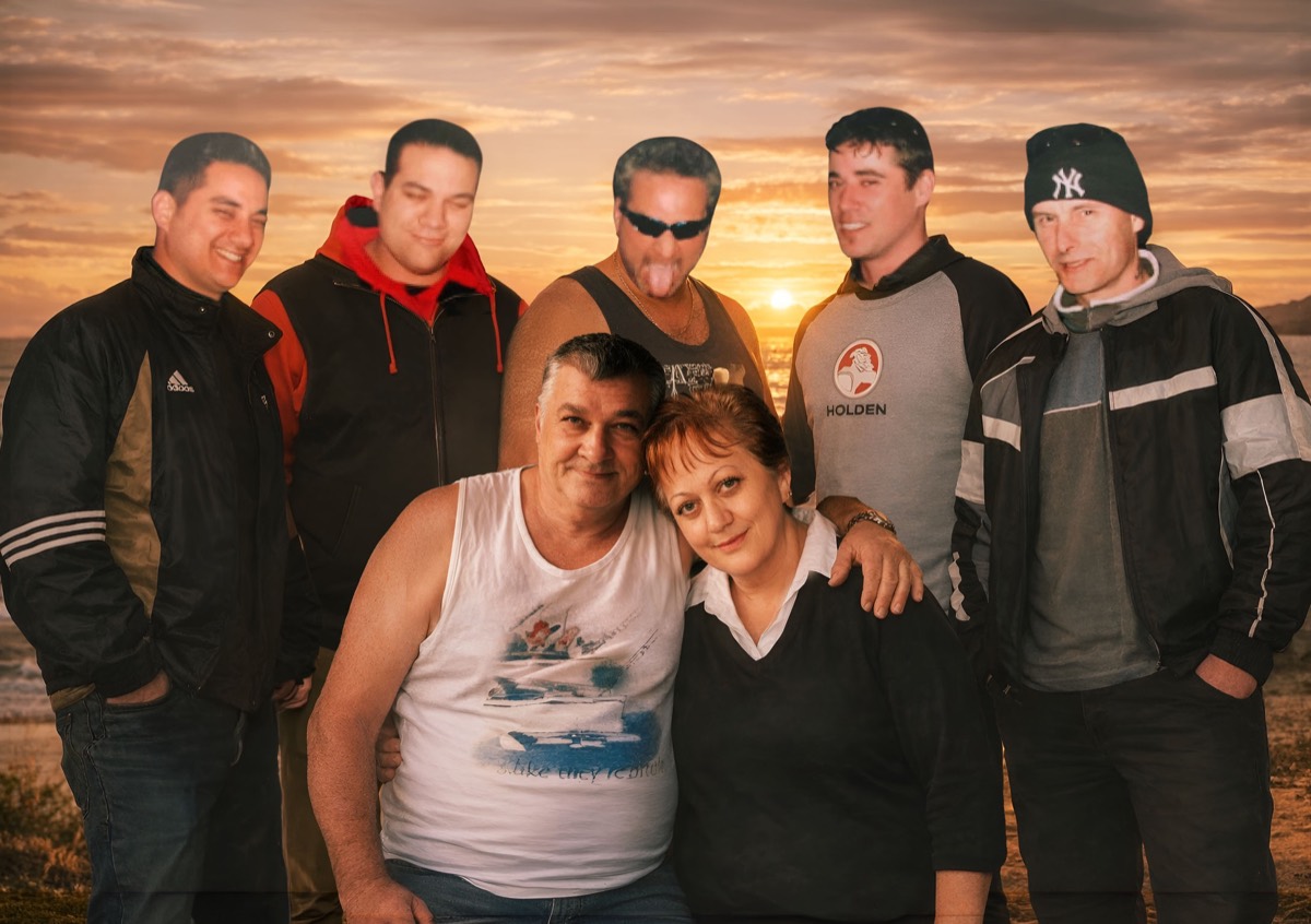 Canvas design example – Family Portrait